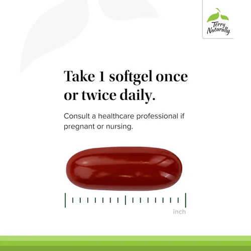 Miniatura 4 de Terry Naturally BosMed 500 Extra Strength - Suplemento de extracto de Boswellia Serrata - Suplemento para un apoyo pulmonar saludable - Fórmula