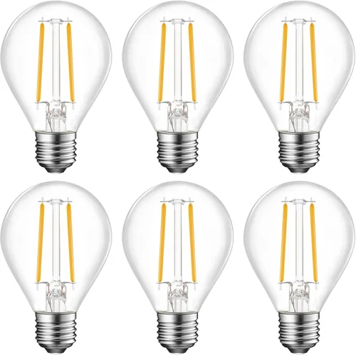 Miniatura 6 de Energetic - Bombilla LED G16.5 regulable E12 de 60 W, 500 lúmenes, bombilla de candelabro para candelabros, ventilador de techo, tocador, luz diurna