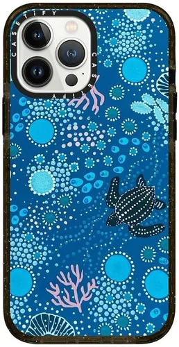 Miniatura 307 de Funda Impact de CASETiFY para iPhone 13 Pro Max con Magsafe - Estuche Claro Cuento de Invierno - Claro Negro Estuche transparente Winter Tale