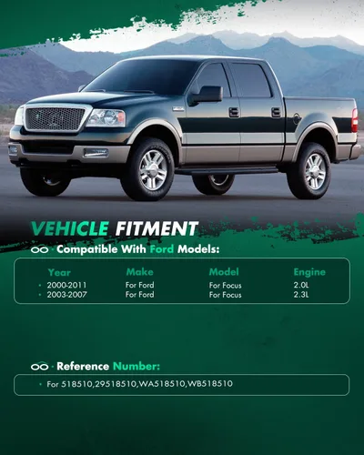 Miniatura 7 de SCITOO Rodamiento de rueda delantera 2000-2011 para Focus 518510 Nuevo conjunto de cubo de rueda izquierda o derecha 4 lengüetas con ABS 1 unidad