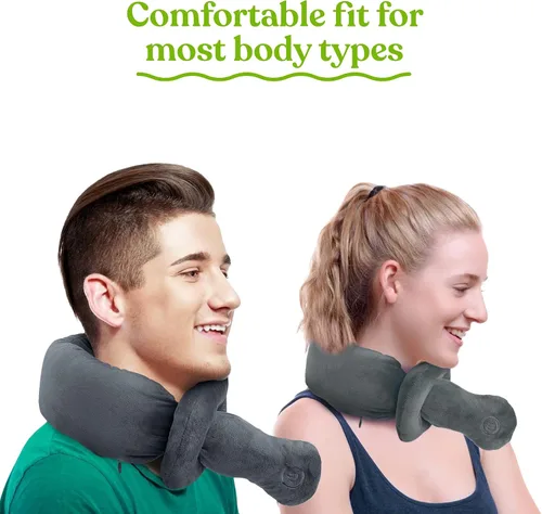 Miniatura 2 de Pursonic Envoltura masajeadora portátil ajustable para cuello y hombros con calor calmante para relajar y calmar las áreas de tu cuello y hombros