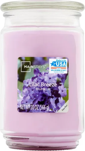 Miniatura 2 de Mainstays - Velas perfumadas de 20 onzas, paquete de 3 unidades (brisa lila)