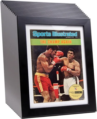 Miniatura 19 de Creative Picture Frames - Marco de fotos para revistas Sports Illustrated, de 8 x 10.5 pulgadas, adecuado para ediciones de coleccionista