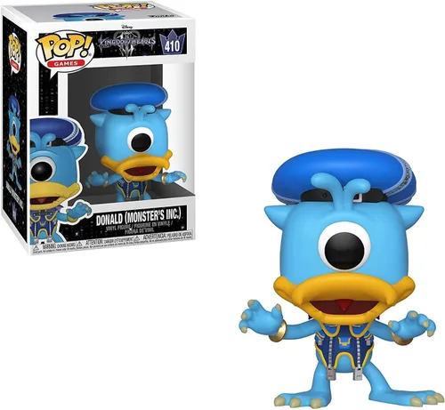 Funko Pop Disney: Kingdom Hearts 3 - Figura coleccionable de Donald (Monsters Inc.), multicolor