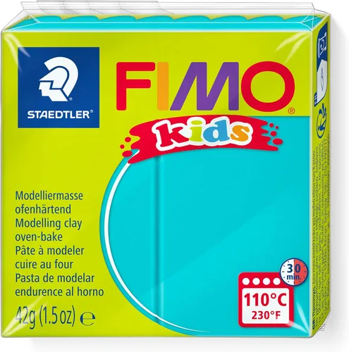 Miniatura 10 de Staedtler FIMO - Arcilla polimérica extrasuave para niños, arcilla de horno para modelar, joyas, artes y manualidades, color negro 8030-9