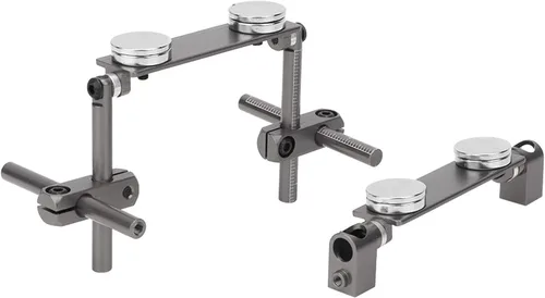 Miniatura 6 de Milltrip Soportes magnéticos para el cuerpo RC, montaje magnético de carrocería, kit de montaje de carcasa magnética de aluminio, soporte de poste