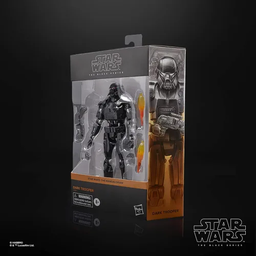 Miniatura 9 de STAR WARS The Black Series Dark Trooper - Figura de acción coleccionable de The Mandalorian de 6 pulgadas, juguetes para niños a partir de 4 años