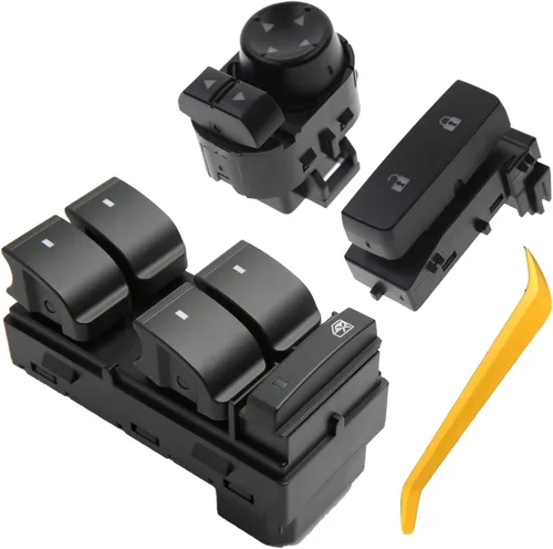 Reemplazo del interruptor de la ventana eléctrica del lado del conductor, cerradura de puerta y espejo para Chevrolet Silverado 2007-2014 2007-2014