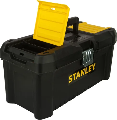Miniatura 27 de STANLEY Caja de herramientas esenciales (16 pulgadas), solución de almacenamiento duradera con bandeja extraíble y organizadores