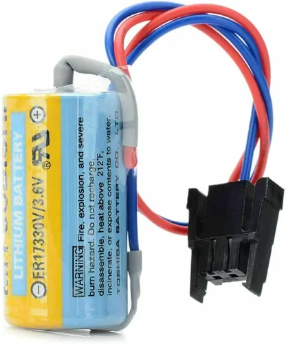 Miniatura 2 de MEELER 3 Pack A6BAT PLC batería de litio 3.6 V para Mitsubishi Servo A6bat ER17330V FANUC CNC sistema no recargable
