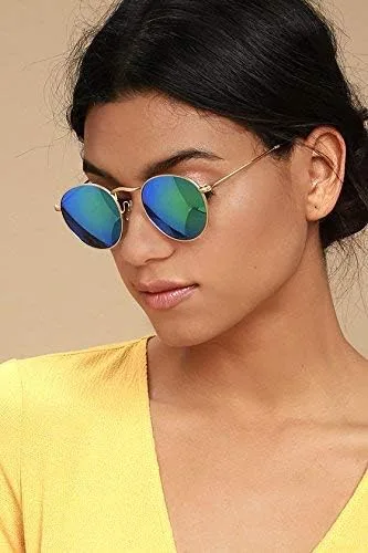 Miniatura 4 de Wearme Pro, modernos lentes de sol con lente redondo reflectante