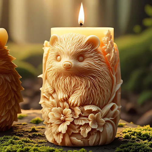 Miniatura 17 de Molde de Vela de Concha Molde de Cilindro de Concha Molde de Pez de Silicona Onda Espiral para Velas - Moldes de Fundición de Resina de Silicona
