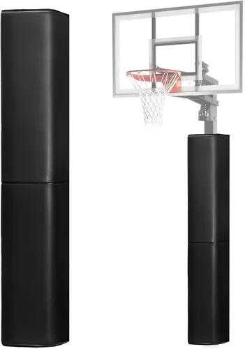 Miniatura 15 de Almohadilla para bastón de baloncesto de 72 pulgadas de alto y 2 y 4 pulgadas de grosor, se adapta a postes de 4 x 4, 5 x 5 pulgadas, 6 x 6