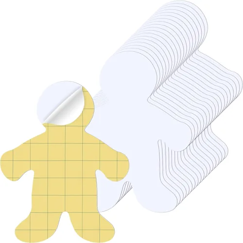 Miniatura 7 de Hygloss Pizarras adhesivas para collage – Paquete de 24 tableros de collage autoadhesivos de 4 x 6 pulgadas para niños, tableros de montaje