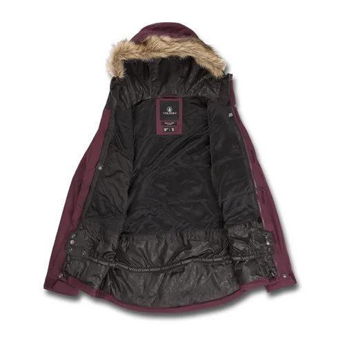 Miniatura 3 de Volcom Shadow - Chaqueta con capucha de invierno para snowboard y esquí