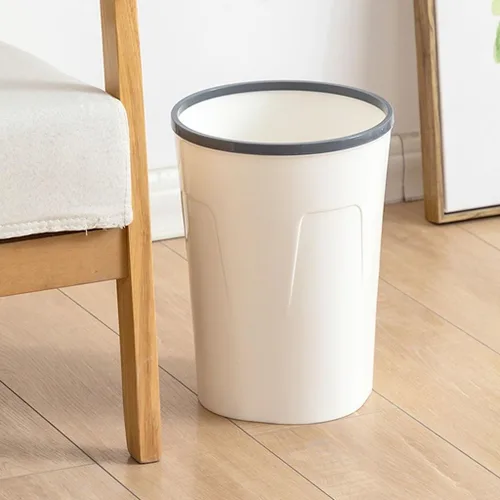 Miniatura 3 de Trash Can 10l Crevice Garbage Can Home Living Room Bedroom Cute Kitchen Bathroom Size Toilet Paper Basket Pulling Garbage Can/Blu/30.5 *