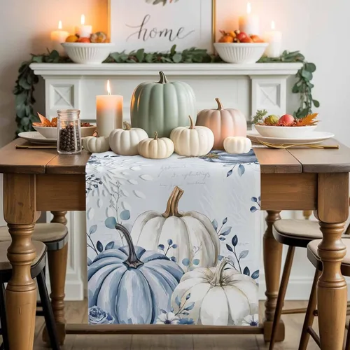Miniatura 12 de Juego de 1 mantel individual gris de Navidad, manteles individuales de enanos de invierno y cardenales antideslizantes, manteles individuales