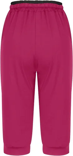 Miniatura 41 de Pantalones capri para mujer, estilo casual, de verano, elásticos, de cintura alta, pantalones de yoga, ajuste atlético, pantalones deportivos