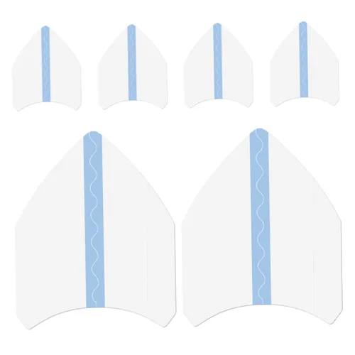 Kisangel 6 piezas invisibles para rozaduras en los muslos, fricción transpirable, cómoda prevención de frotamientos, diseño duradero y versátil para