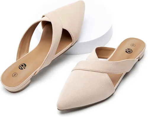 Miniatura 3 de Rekayla Zapatos mocasines sin espalda con punta cerrada para mujer.