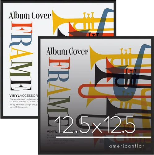 Miniatura 10 de Cuadro de portada de álbum, de la marca Americanflat, 12.5 x 12.5 pulgadas