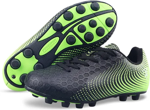 Miniatura 2 de Vizari USA Stealth - Botines de fútbol para niños y niñas, zapatos deportivos de fútbol para exteriores para niños pequeños, niños grandes, ligeros