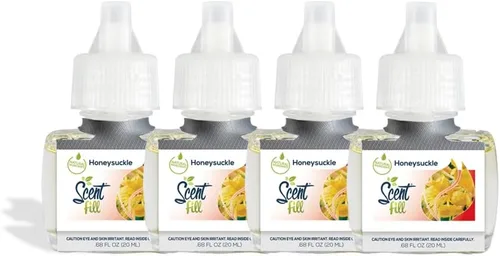 Miniatura 31 de Scent Fill Ambientador enchufable de pachulí de vainilla, 4 recambios de aceite perfumado