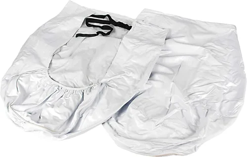 Miniatura 3 de Camco 45321 - Protector de vinilo para ruedas y neumáticos, paquete de 2 (24 a 26 pulgadas, blanco)