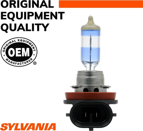 Miniatura 2 de SYLVANIA - H11 foco delantero SilverStar Ultra de alto rendimiento halógena, bombilla de repuesto de luz de carretera, luz de cruce y antiniebla
