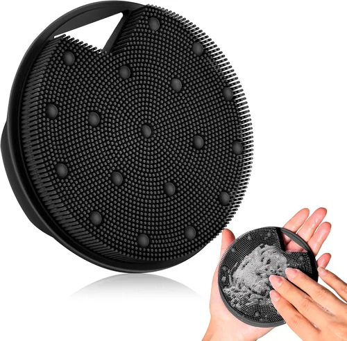 Miniatura 9 de Depurador corporal de silicona resistente para drenaje linfático, cepillo linfático para ducha, infusión de zinc, con cerdas rígidas y suaves