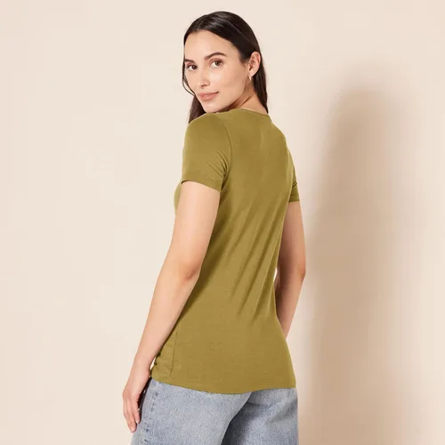 Miniatura 442 de Amazon Essentials Women's Regular-Fit Short-Sleeve Crewneck T-Shirt