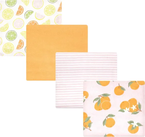 Miniatura 52 de Hudson Baby Mantas unisex de franela de algodón para bebé, calabaza, talla única