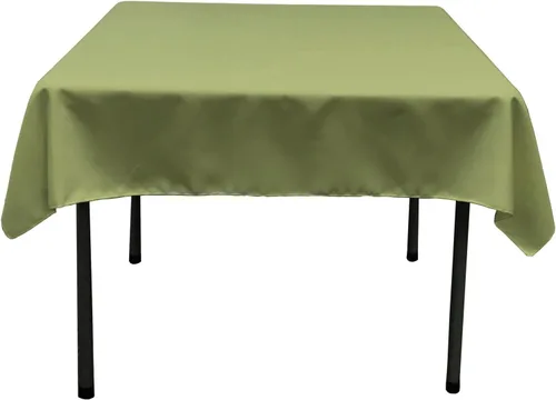 Miniatura 113 de LA Linen. Mantel cuadrado de popelina de poliéster