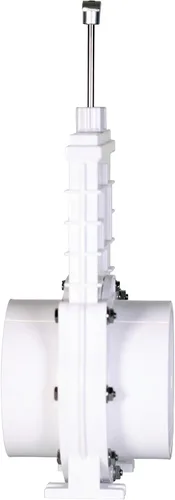 Miniatura 5 de Valterra, válvula de compuerta 6401, de PVC, color blanco, de 4 pulgadas