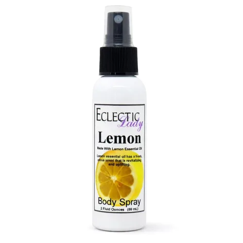 Miniatura 9 de Eclectic Lady Spray corporal de limón, doble fuerza, 2 onzas, espray corporal para mujeres con fragancia limpia, ligera y suave, colonia con aroma