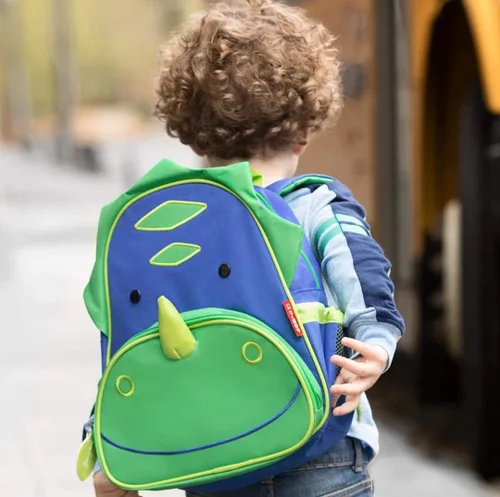 Miniatura 40 de Skip Hop - Mochila para preescolar, colección Zoo, para niños pequeños de 3 a 4 años, diseño de llama