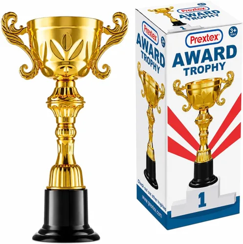 Miniatura 2 de PREXTEX Golden Statues Trophy Award - Premios y trofeos para celebraciones de fiestas, ceremonias de premio y regalos de agradecimiento - Ideal