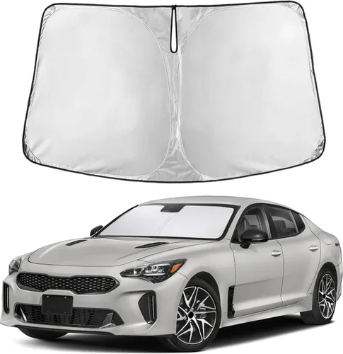 Miniatura 138 de EcoNour Parasol para parabrisas compatible con Hyundai Tucson 2016-2019 2020 2021, visera solar para parabrisas delantero y ventana, bloqueador