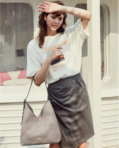Miniatura 8 de CLUCI Regalos para el día de San Valentín para ella bolsos Hobo para mujer bolsos de cuero vegano bolsos de mano bolso de hombro grande para mujer
