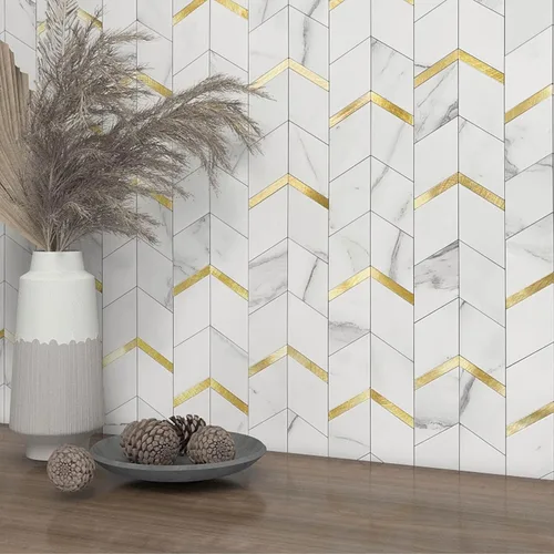 Miniatura 10 de MOFIT Protector contra salpicaduras despegar y pegar para cocina, Panel de pared 3D azulejo despegar y pegar autoadhesivo protector contra Azul