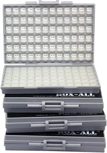 Miniatura 12 de AideTek Resistencia de montaje en superficie de tamaño 0402 144 valores, 100 unidades/valor 1% Kit de resistencias de muestra distribuido en caja