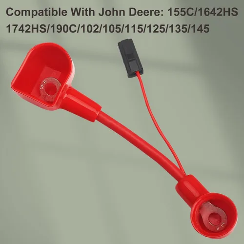 Miniatura 4 de GY20169 Cable de batería positivo compatible con John-Deere 102, 105, 115, 125, 135, L100, L110, L2048, LA130, tractores de césped para tractores