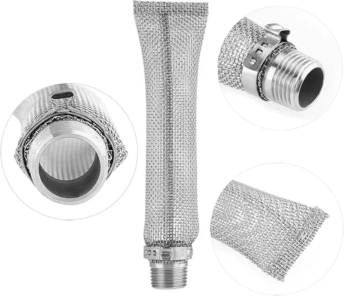 Miniatura 4 de Filtro de cerveza de acero inoxidable, pantalla de hervir puré y atún, herramienta de filtro de cerveza Brew Hop para cerveza casera hervidor