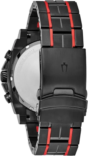 Miniatura 3 de Bulova Reloj de cuarzo con pantalla analógica 98B313 para hombre Negro - 98B313