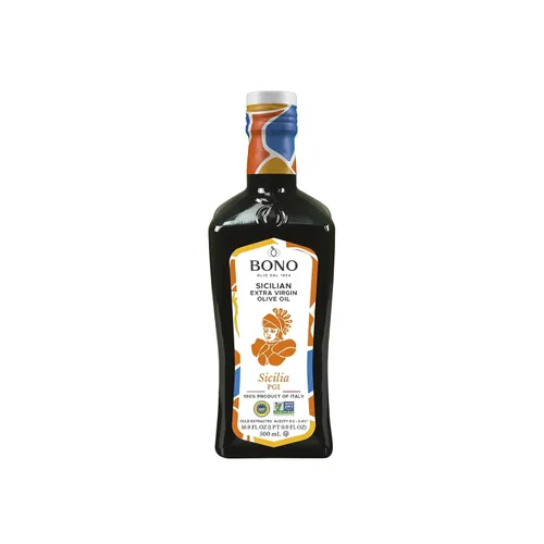 Miniatura 10 de Bono Aceite de oliva virgen extra italiano, 16.9 onzas líquidas, extraído en frío, 100% producto de Italia, certificado sin gluten, verificado sin