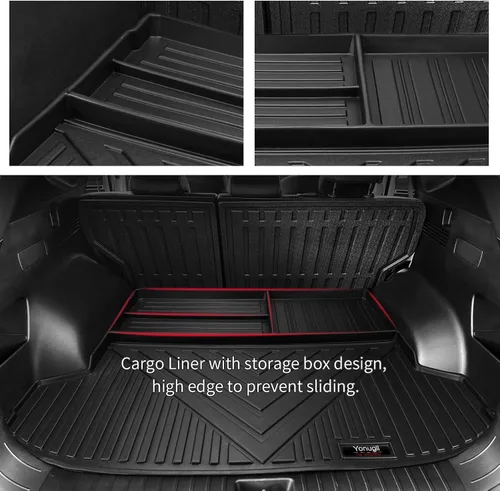 Miniatura 4 de Alfombrillas personalizadas para Hyundai Tucson 2022, 2023, 2024, 2025, 2026, juego completo de alfombrillas de protección de goma TPE para todo