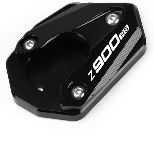 Miniatura 5 de Placa de soporte de extensión de soporte lateral para motocicleta compatible con K.awasaki Z900RS 2018-2024 2025 2026 Soporte de almohadilla