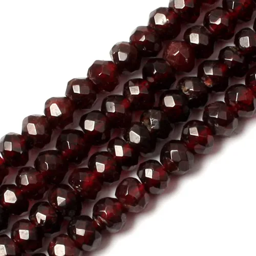 Miniatura 8 de GEM-Inside Roundell - Cuentas espaciadoras sueltas de cristal natural facetado para soporte, collar, aretes, hacer adultos de 15 pulgadas