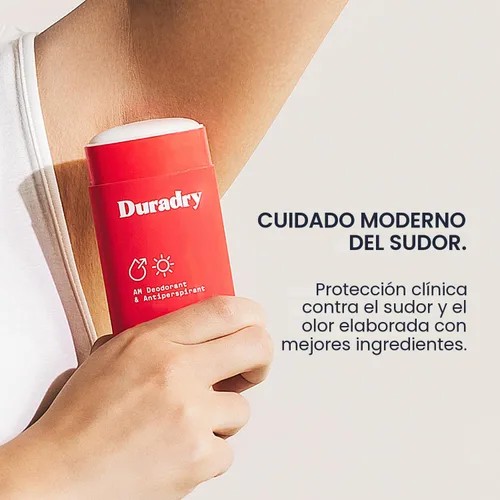 Miniatura 2 de Duradry Desodorante antitranspirante de fuerza clínica para mujeres y hombres, fórmula limpia con ingredientes naturales, protección contra olores