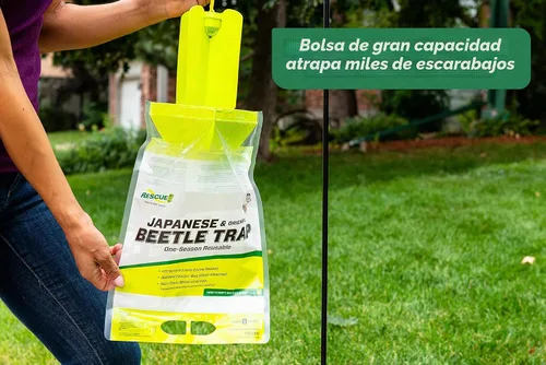 Miniatura 2 de RESCUE! Trampa para escarabajos japoneses – Bolsa reutilizable - 2 trampas
